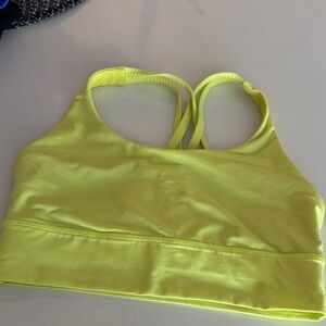 lululemon athletica Yellow Sports Bra - size 8